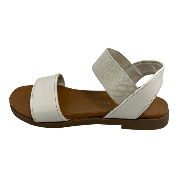 Steve Madden Girls Kids JDebraa White Strap Size 11 Sandals - Picture 10 of 10